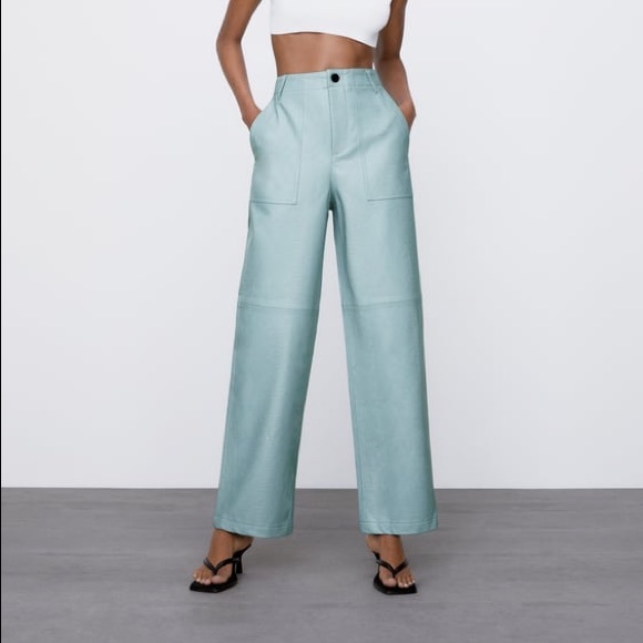 Zara Pants - (SOLD ON FB) ZARA Faux Leather Pants